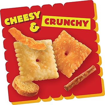 Amazon.com: Cheez-It Snack Mix, Lunch Snacks, Double Cheese